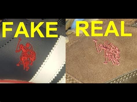 are us polo assn shoes real or fake|how to identify polo shoes.